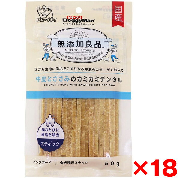 ご注文前にご確認ください※ 商品パッケージや仕様につきまして、予告なく変更されることがございます。※ 賞味期限表示がございます商品は、製造年月から表示期限までになります。商品説明★ 鶏ささみをたっぷり使った生地に、牛皮コラーゲン粒を配合。噛むことで歯と歯ぐきの健康を維持します。★ 目安給与量を参考に1日1〜数回に分け、おやつとして与えてください。※注意事項・ペットフードとしての用途をお守りください。・幼児や子供、ペットの触れない場所で保存してください。・記載表示を参考に、ペットが食べ過ぎないようにしてください。・子供がペットに与えるときは、安全のため大人が立ち会ってください。・ペットが興奮したりしないよう、落ち着いた環境で与えてください。・ペットの体調が悪くなったときには、獣医師に相談してください。スペック* 商品サイズ: 約150×15×240(mm)* 商品重量: 60(g)* 素材: 鶏ササミ、牛皮(コラーゲン含有)、でん粉類、豚コラーゲン、グリセリン、ソルビトール、トレハロース、ミネラル類(ナトリウム)、リン酸塩(Na) 粗たん白質: 50%以上 粗脂肪: 1%以上 粗繊維: 1.5%以下 粗灰分: 5%以下 水分: 25%以下 320kcal/100g