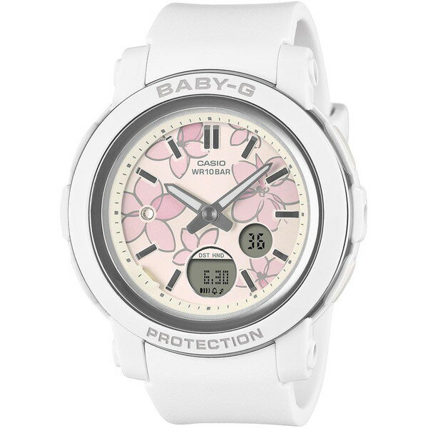 Y - 腕時計 時計 CASIO カシオ BABY-G +PLUS レディース キッズ BGA-290FL-7AJF ベイビーG ベイビージー ベビーG ベビージー クォーツ ウォッチ ホワイト 白 誕生日 新生活 クリスマス 母の日 プレゼント ギフト