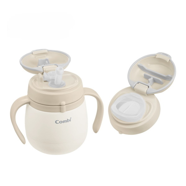 コンビ ラクマグ ステンレス ストロー&コップセット R SB Combi 5・6カ月頃〜 [マグ(370ml)]