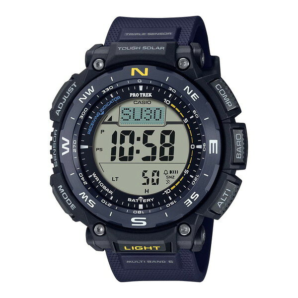 腕時計 時計 CASIO カシオ PRO TREK プロトレック メンズ PRW-3400Y-2JF Climber Line ソーラー充電 ウォッチ ブラック 黒 誕生日 新生活 クリスマス 父の日 ギフト プレゼント PRW3400Y2JF