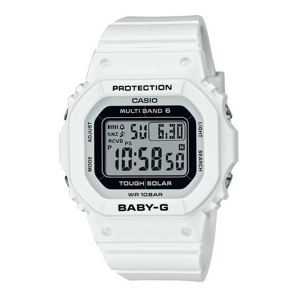 腕時計 時計 CASIO カシオ BABY-G レディース BGD-5650-7JF ベイビーG ベイビージー ベビーG ベビージー ソーラー充電 ウォッチ ホワイト 白 誕生日 新生活 クリスマス 母の日 ギフト プレゼント BGD56507JF