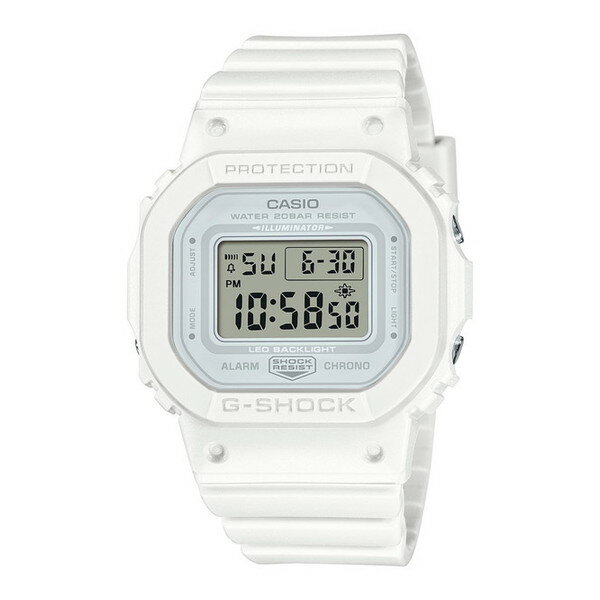 腕時計 時計 CASIO カシオ G-SHOCK レディース GMD-S5600BA-7JF Gショック GSHOCK ジーショック クォーツ ウォッチ ホワイト 白 誕生日 新生活 クリスマス 母の日 ギフト プレゼント GMDS5600BA7JF
