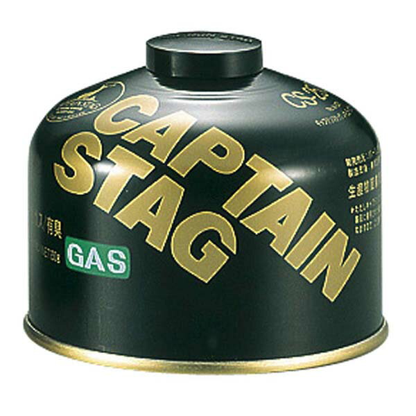 商品説明★ キャプテンスタッグ製品専用のガスカートリッジです。★ 使用時間の目安は約2時間(ガスバーナーで使用した場合)。スペック* サイズ(約)：径110×高さ90mm* 内容量(約)：230g* ガスの種類：LPG(液化ブタン)* 燃焼...