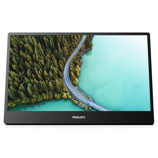 16B1P3320/11 PHILIPS [モバイルディスプレイ 15.6型/1920×1080/USB-C、Micro-HDMI/ブラック/スピーカー：なし/5年間フル保証/省資源化パッケージ/給電(PD)15W]