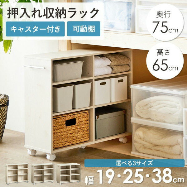 IW-32 岩附 [押入れ収納ラック 奥行75cm (38cm)] メーカー直送