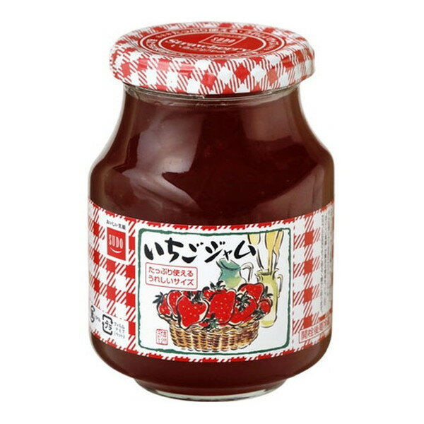 スドージャム SUDO たっぷりイチゴジャム 460g ×6 メーカー直送 ギフト プレゼント お歳暮 冬ギフト