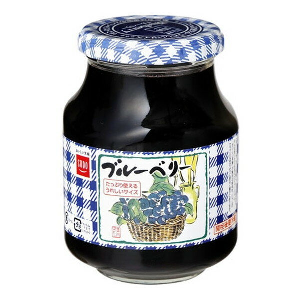 スドージャム SUDO たっぷりブルーベリージャム 460g ×6 メーカー直送 ギフト プレゼント お歳暮 冬ギフト