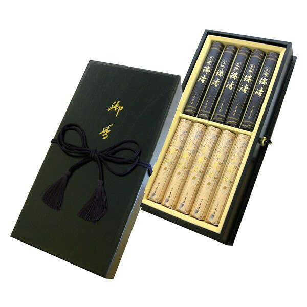 incense Sticks - 花琳飛燕・瑞涛アソート 短寸10把入桐塗箱 15000 薫寿堂 [線香]