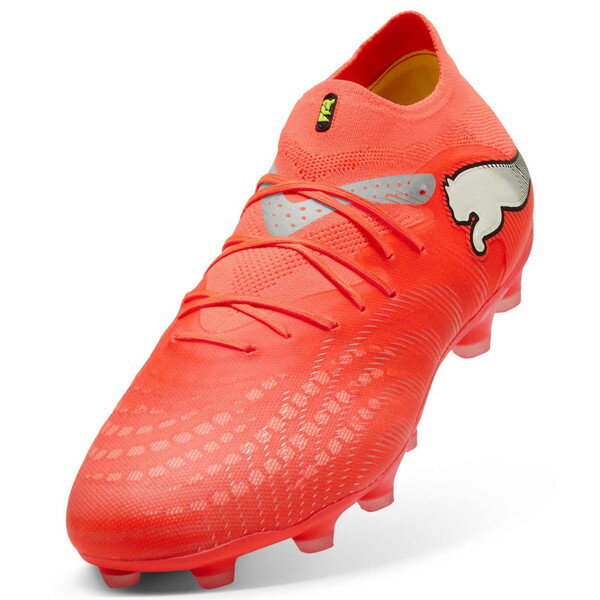Shoes - プーマ サッカーシューズ フューチャー 9 プロ HG/AG 24.5cm 108901 01 PUMA Glowing Red-PUMA White-PUMA Black-PUMA Silver