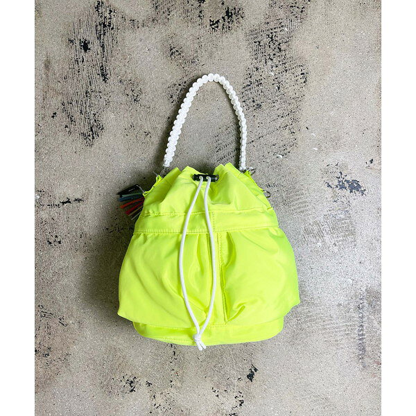 Other - トートバッグ ショルダーバッグ cheek kinchaku code 2way tote C23003-52 イエロー 黄色 巾着 かわいい おしゃれ 旅行 通勤 通学 新生活 レディース メンズ プレゼント