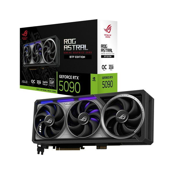 ROG-ASTRAL-RTX5090-O32G-BTF-GAM ASUS ROG Astral [グラフィックボード]【KK9N0D18P】