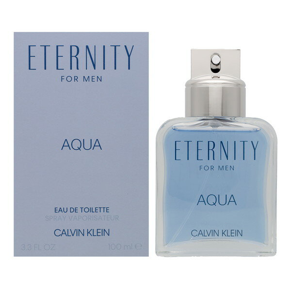 Calvin Klein カルバンクライン 香水 メンズ エタニティ アクア フォーメン オードトワレ 100mL CA-ETERNITYAQVA-100 フレグランス 誕生日 新生活 クリスマス ギフト プレゼント