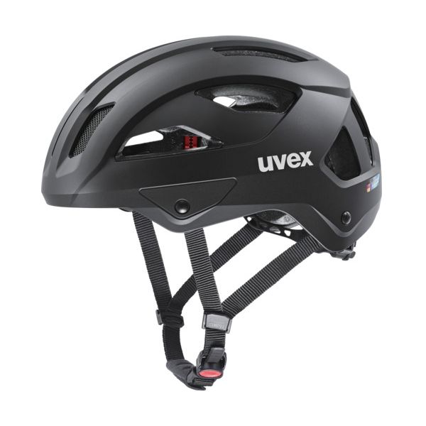 4107140117UVEX UVEX 自転車ヘルメット stride ブラックマット 59-61 メーカー直送