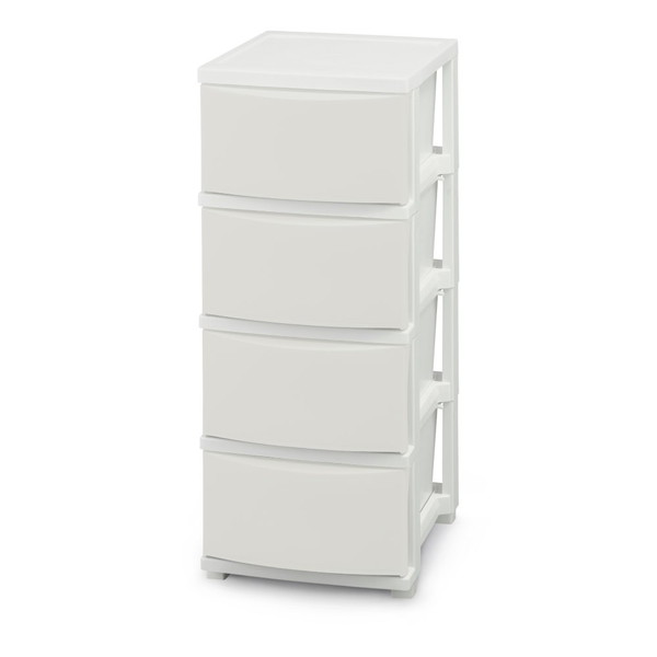 CLN-324 アイリスオーヤマ ホワイト スリムチェスト メーカー直送