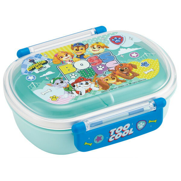 兒童飯盒 - QAF2BA パウ・パトロール 26 スケーター [子供用 弁当箱 ふわっと盛れる ランチボックス 1段 360ml 日本製 食洗機対応 レンジ対応]