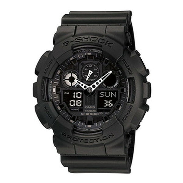 商品説明★ タフネスを追求し進化を続けるG-SHOCKから、アナログとデジタル表示が融合したコンビネーションモデルです。★ 1/1000秒ストップウオッチや速度計測機能を搭載。JIS1種の耐磁性能を有し、高い実用性を誇ります。★ フェイスデザインは4つの大型液晶表示と、軽量で耐衝撃性に優れたアルミ製の大型時分針により構成。アナログとデジタル表示がシンメトリーにレイアウトされ、ダイナミックなフェイスデザインに仕上がりました。* ケースサイズ(縦×横×厚さ): 55 × 51.2 × 16.9 mm* 質量: 70 g* ケース・ベゼル材質: 樹脂* バンド: 樹脂バンド* 構造: 耐衝撃構造(ショックレジスト)、耐磁時計(JIS1種)* 防水性: 20気圧防水* 電池寿命: 約2年* ガラス: 無機ガラス* ワールドタイム: 世界48都市(29タイムゾーン、サマータイム設定機能付き)+UTC(協定世界時)の時刻表示、ホームタイムの都市入替機能* ストップウオッチ: ストップウオッチ(1/1000秒、100時間計、速度計測機能(MAX1998 unit/h、2 unit/h単位)、ラップ/スプリット計測切替)* タイマー: タイマー(セット単位: 1分、最大セット: 24時間、1秒単位で計測、オートリピート)* アラーム: 時刻アラーム5本(1本のみスヌーズ機能付き)・時報* ライト: LEDライト(オートライト、残照機能、残照時間切替(1.5秒/3秒)付き)* ライトカラー: LED アンバー* カレンダー: フルオートカレンダー* 精度: 平均月差 ±15秒* その他機能: 12/24時間制表示切替
