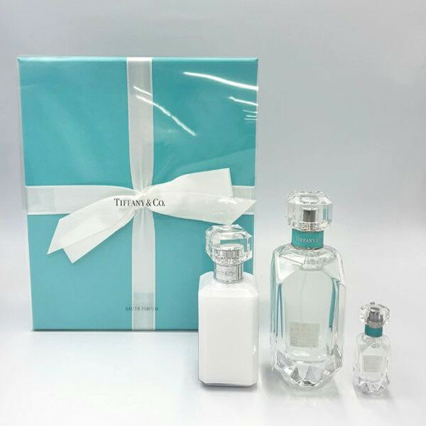 TIFFANY ティファニー ギフトセット 香水 レディース オードパルファム EDP ボディローション フレグランス 誕生日 新生活 クリスマス ギフト プレゼント 【並行輸入品】