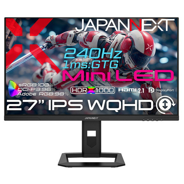JN-IPSM27G240Q-HSP JAPANNEXT [27インチ 液晶ディスプレイ]