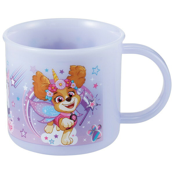 KE4A パウ・パトロール ユニコーン スケーター コップ 子供 プラスチック お弁当 200ml 食洗機対応 日本製 女の子
