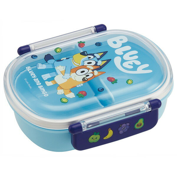 QAF2BA ブルーイ スケーター 子供用 弁当箱 ふわっと盛れる ランチボックス 1段 360ml 日本製 食洗機対応 レンジ対応 男の子 女の子