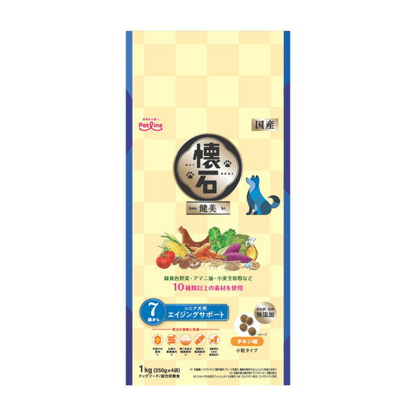 其它 乾食 - 懐石 健美 7歳から 1kg(250g×4) ペットライン