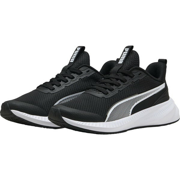 乐天商城 - プーマ シューズ 401526 01 フライヤー LITE 3 JR ブラック 23.5cm PUMA [キッズシューズ]