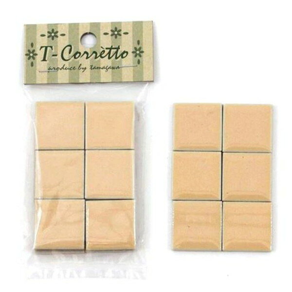 乐天商城 - T-コレット 25K-02 ピーチ 玉川窯業 [モザイクタイル]