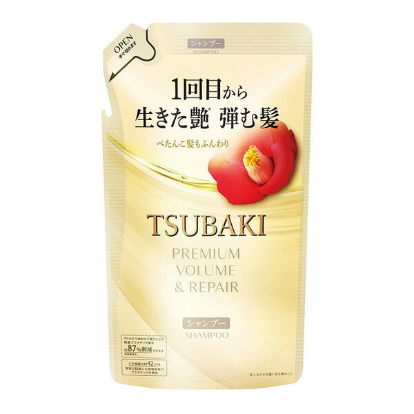 TSUBAKIプレミアム ボリューム&リペア シャンプー つめかえ用 300ml ファイントゥデイ