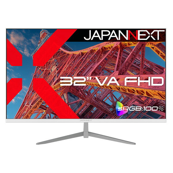JN-V32FLFHD-W JAPANNEXT [32インチ 液晶ディスプレイ]