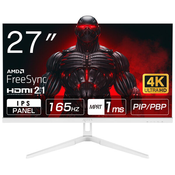 27U165JPW Wis [27型 4Kパネル 液晶ディスプレイ]
