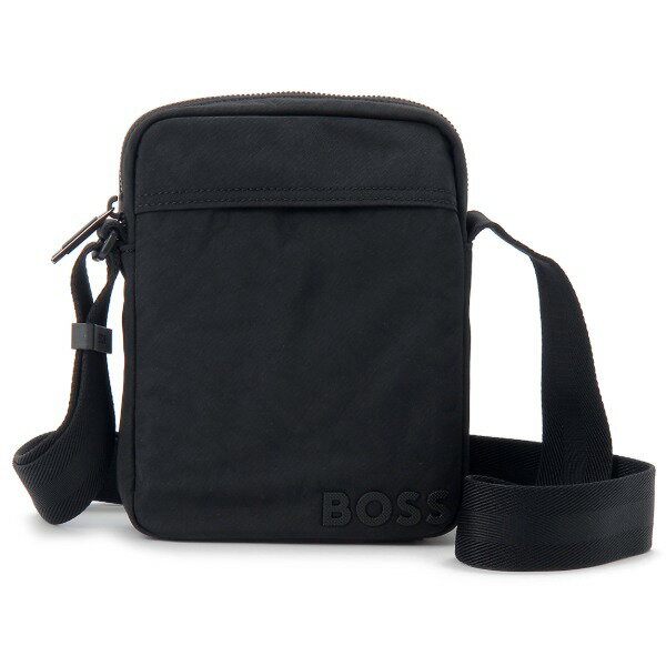 其它 - HUGO BOSS ヒューゴボス ショルダーバッグ ブラック 黒 メンズ 50558163 001 SHOULDER BAG BLACK 通勤 通学 旅行 シンプル ブランド 誕生日 新生活 父の日 クリスマス プレゼント ギフト 【並行輸入品】