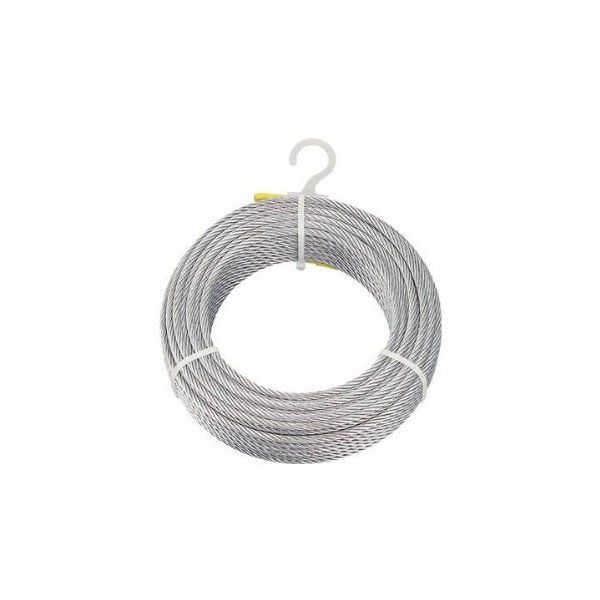 CWM-6S30 TRUSCO [メッキ付ワイヤーロープ (Φ6mmX30m)] メーカー直送
