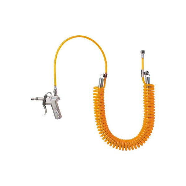 TD-75SC-3S TRUSCO [スプリング式ウレタンコイルホース ダスターセット (2m)] メーカー直送