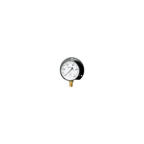 Thickness Gauge - G321-211-V-1MP 右下精器製造 [一般圧力計 (B枠立型・φ75 圧力レンジ0.0〜1.00MPa)] メーカー直送