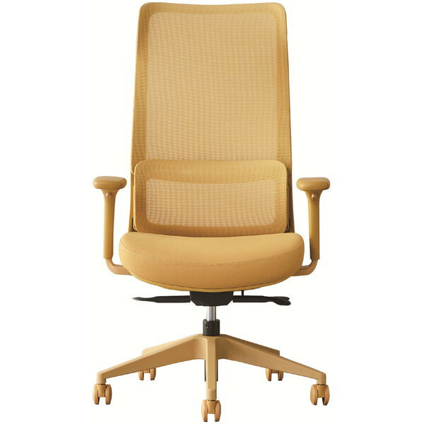 パルヌ YE 480219 関家具 イエロー [オフィスチェア] メーカー直送