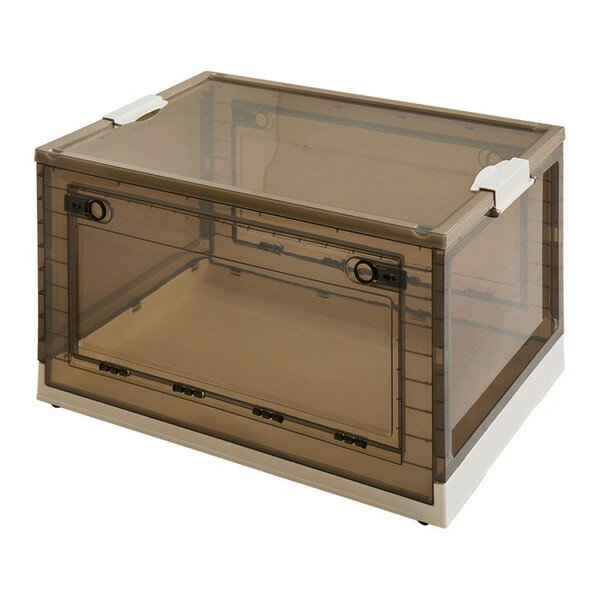 Other - 240653174 【4個セット】収納ボックス PS100 XXL(96L) スモーク 萩原 メーカー直送