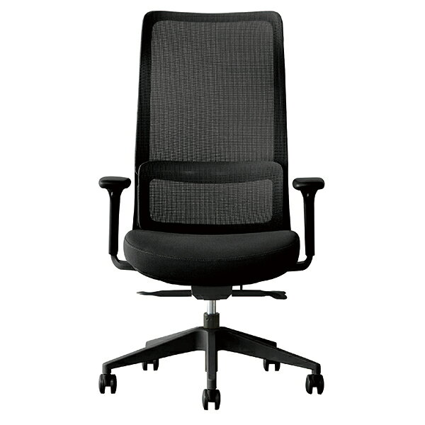 パルヌ BK 480217 関家具 ブラック [オフィスチェア] メーカー直送