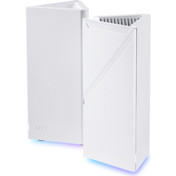 商品説明★ Wi-Fi 7対応で高速通信を実現Wi-Fi 7規格に対応し、6GHz・5GHz・2.4GHzの3つの周波数帯を活用できます。MLOの技術により、通信速度と低遅延を両立し、快適なオンライン環境を提供します。★ 2.5Gbpsイーサネットポート4基搭載高速な2.5Gbpsイーサネットポートを4つ搭載し、有線接続でも安定した通信が可能です。USB 3.0 Type-Aポートも備え、拡張性に優れています。★ 広くシームレスに繋がる大型住宅でもシームレスなWi-Fi通信範囲を実現。最大200台以上のデバイス接続に対応し、家中どこでも安定した通信が可能です。★ FortiSecu搭載でネットワーク保護Trend Micro技術を活用したFortiSecuがネットワークの脅威を検知し、自動的にブロックします。ペアレンタルコントロールやVPNなど多彩なセキュリティ機能を備えています。★ アプリによる簡単セットアップと管理アプリやWeb GUIを利用して、ネットワークの設定や管理が簡単に行えます。最適な設置場所もアプリで確認できます。スペック* 製品サイズ：118.5×108×252.5mm* 製品重量：830g* Wi-Fi規格：6GHz IEEE 802.11be、5GHz IEEE 802.11be/ax/ac/n/a、2.4GHz IEEE 802.11be/ax/n/b/g* 通信速度：6GHz 最大5764Mbps、5GHz 最大2882Mbps、2.4GHz 最大688Mbps* Wi-Fi機能：MLO、アダプティブ パンクチャリング、MU-MIMO、OFDMA、4K-QAM、Multi-RUs、ビームフォーミング、ゲストWi-Fi/ マルチSSID、WPS* Wi-Fiセキュリティ：FortiSecu、WPA-PSK、WPA2-PSK、WPA3-PSK、ゲストネットワーク* メッシュ機能：ワイヤレスバックホール、802.11k/v/r、バンドステアリング、APステアリング、オートREコンフィグレーション、MLOバックホールリンク、バックホール品質LEDインジケーター* 有線インターフェース：2.5Gイーサネットポート×4、USB 3.0ポート×1* 搭載ボタン：Syncボタン、リセットボタン* プロセッサー：クアッドコア 1.5GHz* 電源：12V/3A* 管理用インターフェース：アプリ(iOS、Android)、Web GUI* 動作モード：ルーターモード、APモード* 付属品：電源アダプター×2、壁掛けキット×2、LANケーブル×1、クイックスタートガイド×1