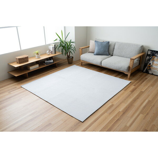 Character Pattern - 1297530135102 敷物 ラグ(ボンディングラグ) マカロ GY 180×240cm イケヒコ・コーポレーション メーカー直送