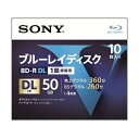 ソニー ビデオ用ブルーレイディスク 10BNR2VLPS4 50GB 4倍速(10枚入) ソニー(SONY) SONY