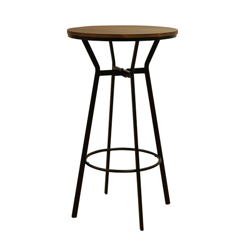 Stand Chairs - 【法人限定】 KINO-T60-2-W-BR Netforce ダークブラウン KINO2 [ハイテーブル カウンターテーブル] メーカー直送