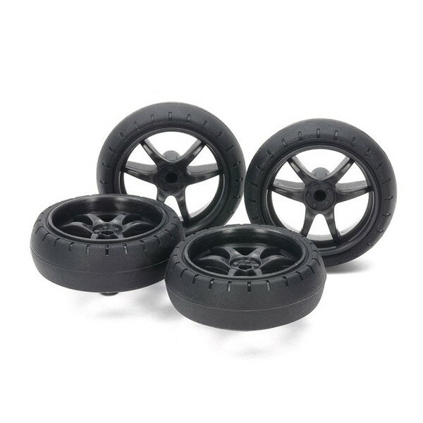 Other - GP.546 ローフリクション大径バレルタイヤ (31mm)&カーボン強化ホイール (Vスポーク) タミヤ