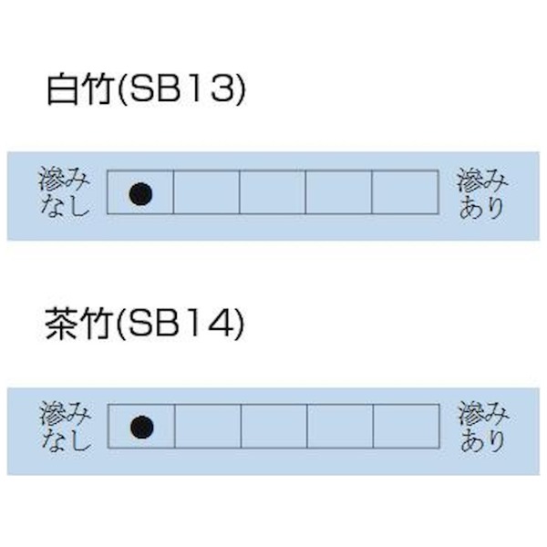 白扇子 男物平骨 白竹・SB13 スギウラ