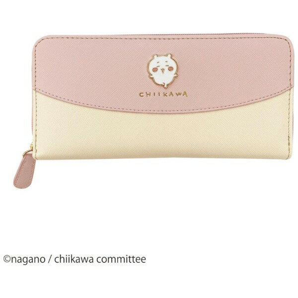 Wallets（With Coin Pocket） - ちいかわ ラウンド長財布 ピンク(ちいかわ) CHI3-11 アルディ