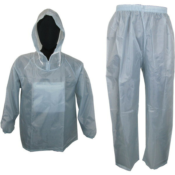 Work Clothes - W-300GYLL K-WORK グレー [上下組ヤッケ]
