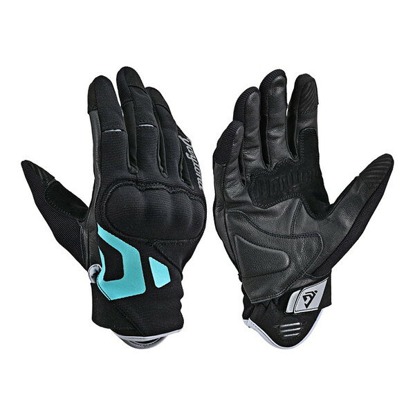 Gloves - DG030メッシュハードナックルBKNE/S 64590 デイトナ ブラックネオン [バイク グローブ (夏 メッシュ 革(ヤギ革) ハードプロテクター スマホ対応)]