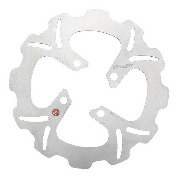 BRAKING WF8111 65466 BRAKING [PCX125/150(10-17) など フロント左側専用 WF8111 バイク ディスクローター]
