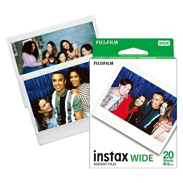 Kodak - INSTAX WIDE WW 2 富士フイルム [インスタントカラーフィルム instax WIDE 専用 2パック(10枚入り×2)]