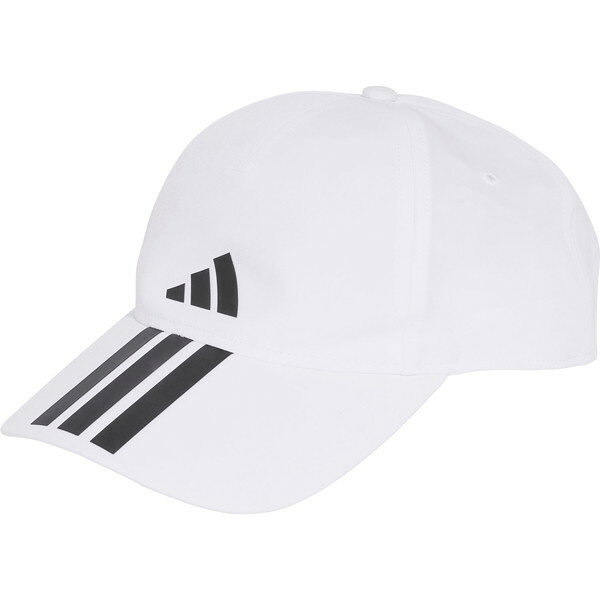 アディダス キャップ JUZ42 JM5344 ベースボールキャップ スリーストライプス クライマプルーフ ホワイト/ブラック OSFX ADIDAS