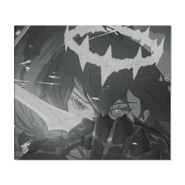 ya-gp-26-monokuro Yuki Aim MONOKURO Glass Mousepad マウスパッド